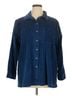 L.L.Bean Blue L.L.Bean Fleece Size 1X - photo 1