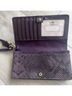 Coach Purple Leather Wristlet One size - photo 4
