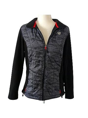 New Balance Space Dye Fleece Jacket Track Jacket (view 1)