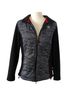 New Balance 100% Polyester Print Gray Black Track Jacket Size L - photo 1