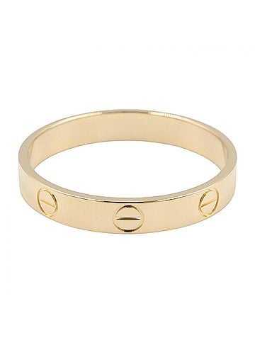 Cartier Cartier Mini Love Ring, 18K (Yellow Gold), Men's/Women's, Gold Tone, B4085000 (view 2)