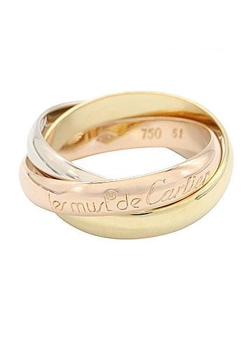 Cartier Cartier Trinity Ring - Ring/Finger Jewelry 18K (Yellow Gold), 18KWG (White 18KPG (Pink Gold) Women's Gold Tones, Silver Tones (view 1)
