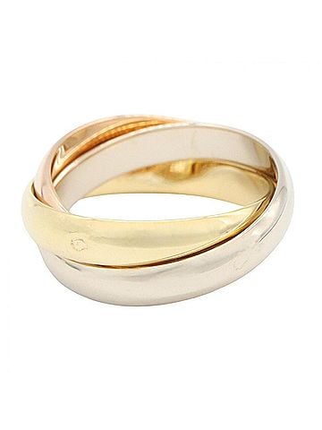 Cartier Cartier Trinity Ring - Ring/Finger Jewelry 18K (Yellow Gold), 18KWG (White 18KPG (Pink Gold) Women's Gold Tones, Silver Tones (view 2)