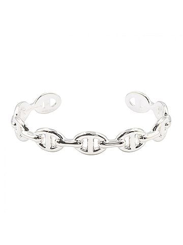 Hermès Hermes Chaine d'Ancre Enchainée Bangle, Sterling Silver 925, Women's Bangle (view 1)