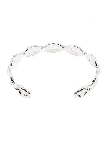 Hermès Hermes Chaine d'Ancre Enchainée Bangle, Sterling Silver 925, Women's Bangle (view 2)