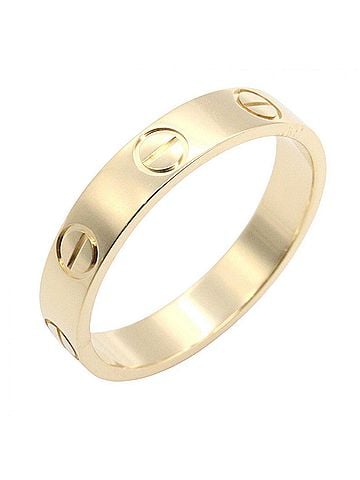 Cartier Cartier Mini Love Ring, 18K (Yellow Gold), Women's Jewelry, Gold Tone, B4085000 (view 1)