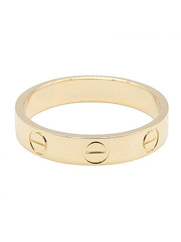Cartier Cartier Mini Love Ring, 18K (Yellow Gold), Women's Jewelry, Gold Tone, B4085000 (view 2)