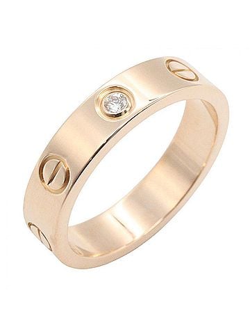 Cartier Cartier Love Ring 1PD - 18KPG (Pink Gold) Diamond Women's Gold Tone Clear (view 1)