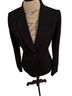 Tahari 100% Polyester 100% Polyester Black Blazer Size 4 - photo 4
