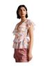 Ted Baker London Floral Multi Color Blouse Size 5 - photo 2