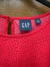 Gap 100% Rayon Solid Red Long Sleeve Blouse Size XL - photo 3