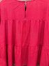 Gap 100% Rayon Solid Red Long Sleeve Blouse Size XL - photo 9