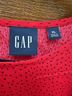 Gap 100% Rayon Solid Red Long Sleeve Blouse Size XL - photo 5