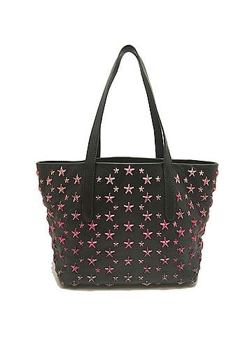 Jimmy Choo JIMMY CHOO SASHA Handbag, Leather, Studded, Pink, Women's, 253956 (view 1)