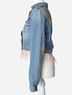 Guess 100% Cotton Solid Blue Pink Jacket Size S - photo 4