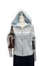 Madden Girl Floral Blue Jacket Size L - photo 1