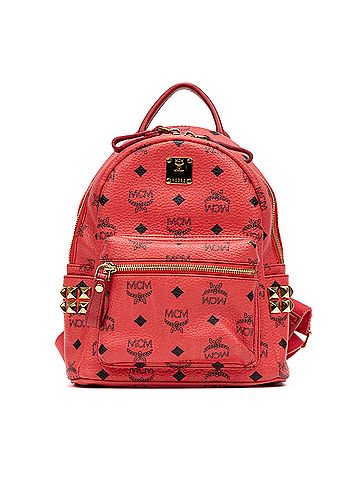 MCM Mini Side Studded Stark Backpack (view 1)