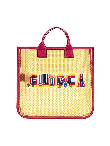Gucci Gucci Kids Amour Transparent Tote (view 1)