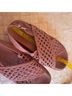Ulla Johnson 100% Lambskin Pink Tan Sandals Size EU 39 1/2 - photo 7