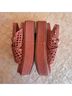 Ulla Johnson 100% Lambskin Pink Tan Sandals Size EU 39 1/2 - photo 3