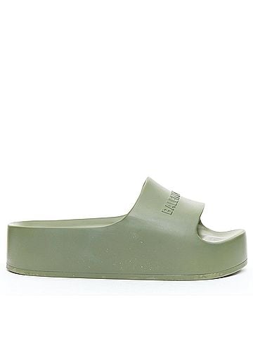 Balenciaga Balenciaga Platform Pool Slides (view 1)