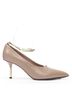 Jil Sander 100% Leather Brown Jil Sander Point Toe Pump Size EU 38 - photo 1