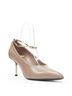 Jil Sander 100% Leather Brown Jil Sander Point Toe Pump Size EU 38 - photo 2