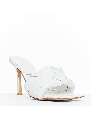 Bottega Veneta Bottega Veneta Lido Woven Mule Heels (view 2)