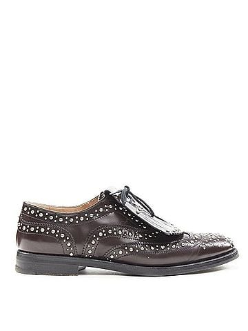 Church's Church's Fringe Studded Leather Brogues (view 1)