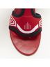 Prada 100% Cotton Red Prada Stretch Sock Knit Sandals Size EU 35 1/2 - photo 10