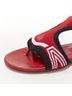 Prada 100% Cotton Red Prada Stretch Sock Knit Sandals Size EU 35 1/2 - photo 6
