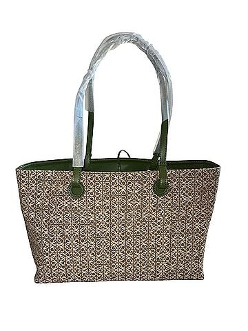 Canvas Leather Tote (view 2)