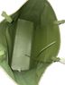 Canvas Floral Green Brown Leather Tote One size - photo 3