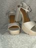 Rouge White Ivory Heels Size 7 - photo 3