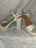 Rouge White Ivory Heels Size 7 - photo 5