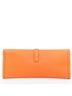 Hermès 100% Leather Orange Hermes Leather Envelope Clutch Bag One size - photo 2