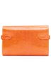 Hermès 100% Leather Orange Hermes Leather Classic Wallet One size - photo 4