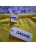 Garage Yellow Short Sleeve Blouse Size S - photo 3