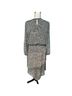 DKNY Animal Print Black White Cocktail Dress Size M - photo 2