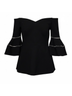 Lela Rose Black Lela Rose Blouse Size 4 - photo 1