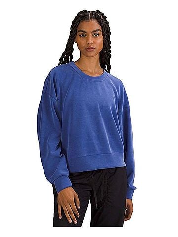 Lululemon Athletica perfectly oversized cropped crew softstream Sweatshirt (view 1)