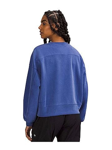 Lululemon Athletica perfectly oversized cropped crew softstream Sweatshirt (view 2)