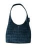 Coach 100% Suede Black Leather Hobo One size - photo 1
