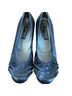 Paul Green 100% Leather Black Flats Size 6 1/2 - photo 1