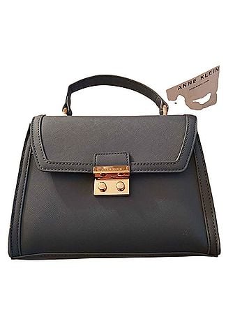 Anne Klein Leather Satchel (view 1)