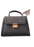 Anne Klein Blue Leather Satchel One size - photo 1