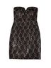 Bisou Bisou 100% Polyester Black Gold Cocktail Dress Size 8 - photo 1