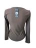 Express Brown Long Sleeve Blouse Size L - photo 3