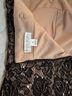 Bisou Bisou 100% Polyester Black Gold Cocktail Dress Size 8 - photo 3