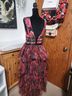 Bebe Floral Multi Color Cocktail Dress Size XL - photo 6